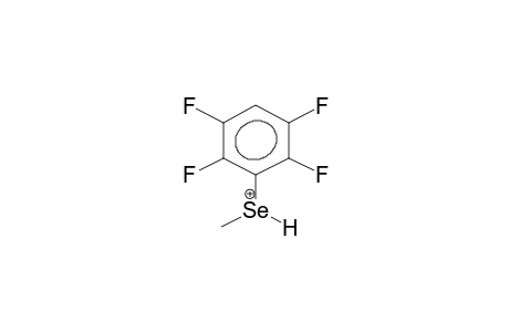 2,3,5,6-TETRAFLUOROPHENYLMETHYLSELENIDE, PROTONATED