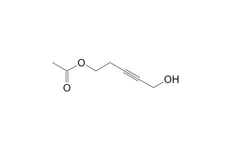 5-Hydroxy-3-pentynyl acetate