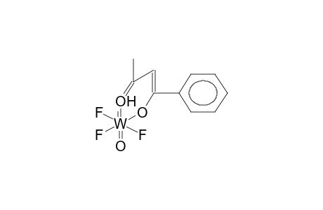 TRIFLUORO(BENZOYLACETONYL)OXOTUNGSTENE (ISOMER 1)