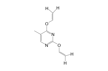 2,4-DIVINYLOXY-5-METHYLPYRIMIDINE