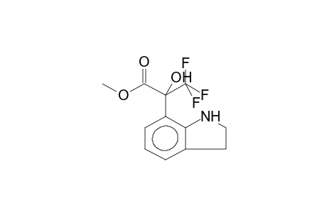 7-(1-HYDROXY-1-METHOXYCARBONYLTRIFLUOROETHYL)INDOLINE