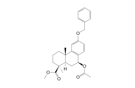 METHYL-7-BETA-ACETOXY-12-BENZYLOXY-PODOCARPA-8,11,13-TRIEN-19-OATE