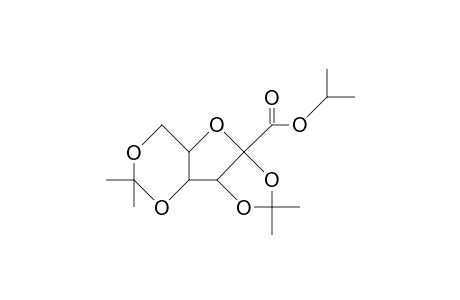 2,3:4,6-Bis(O-isopropylidene)-xylo-2-hexulofuranosonic acid, isopropyl ester