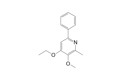 4-ETHOXY-3-METHOXY-2-METHYL-6-PHENYL-PYRIDINE