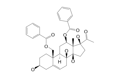 12-O-BENZOYL-19-BENZOYLOXYDEACYLMETAPLEXIGENIN