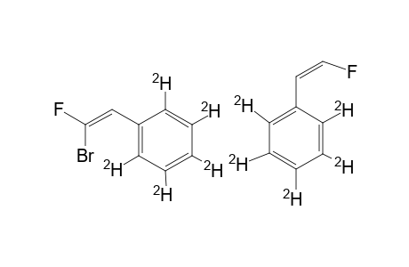 (Z)-1-BROMO-1-FLUORO-2-PHENYL-D5-ETHENE+(Z)-1-FLUORO-2-PHENYL-D5-ETHENE;MIXTURE