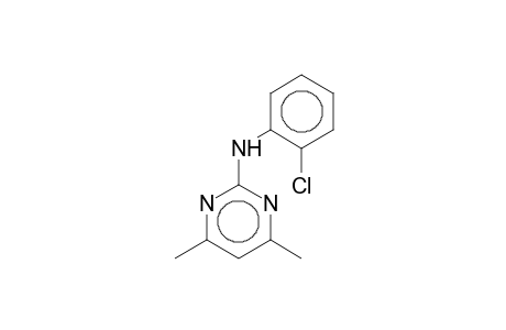 2-(2-Chloro-anilino)-4,6-dimethyl-pyrimidine