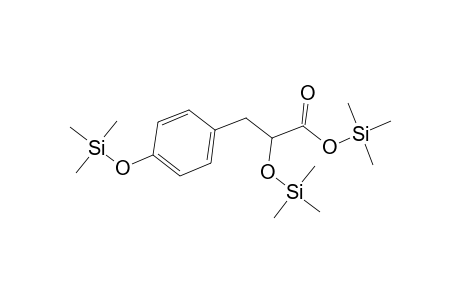 Benzenepropanoic acid, .alpha.,4-bis[(trimethylsilyl)oxy]-, trimethylsilyl ester