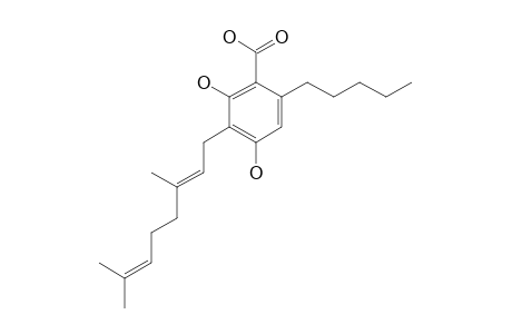 CANNABIGEROLIC_ACID;CBGA