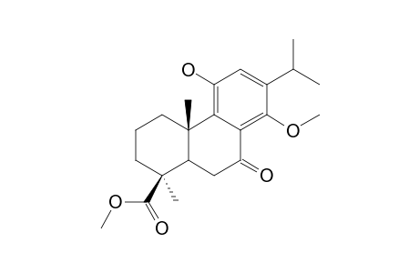 METHYL-11-HYDROXY-13-ISOPROPYL-14-METHOXY-7-OXOPODOCARPA-8,11,13-TRIEN-19-OATE