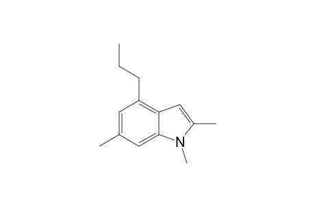 4-PROPYL-1,2,6-TRIMETHYLINDOLE