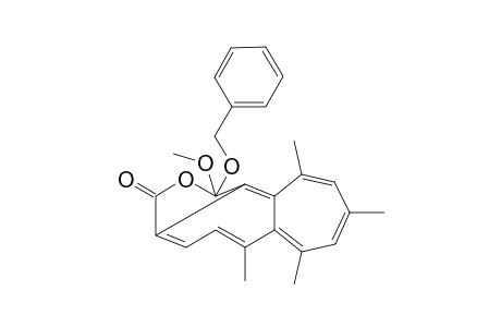 (PM,3SR)-3-Benzyloxy-3-methoxy-9,11,13,15-tetramethyl-4-oxatricyclo[8.5.0.0(2,6)]pentadeca-1,6,8,10,12,14-hexaen-5-one