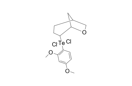 2',4'-DIMETHOXYPHENYL-(TRANS-6-OXABICYClO-[3.2.1]-OCT-4-YL)-TELLURIUM-(4)-DICHLORIDE