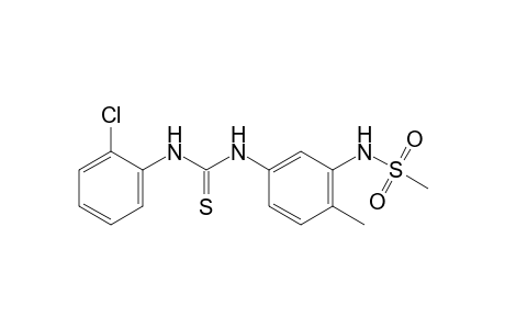 2'-chloro-3-methanesulfonamido-4-methylthiocarbanilide