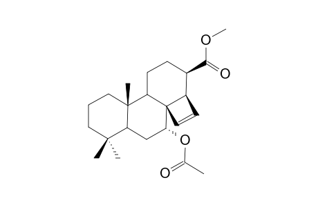 #13;[3R-(3A-ALPHA,5AS,7A-ALPHA,11A-BETA,11B-ALPHA)]-(+)-METHYL-6-ALPHA-ACETOXY-1,3,3A,6,7,7A,8,9,10,11,11A,11B-DODECAHYDRO-8,8,11A-TRIMETHYL-2H-CYClOBUTA-