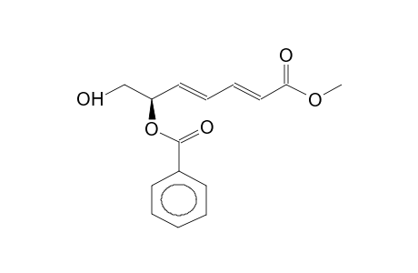 (6S,4E)-METHYL-7-HYDROXY-6-BENZOYLOXYHEPTADIEN-2,4-OATE