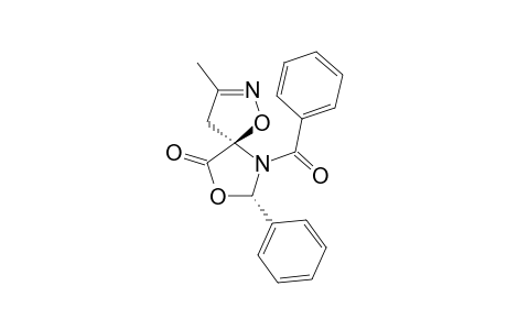 (5S,7R)-6-BENZOYL-3-METHYL-7-PHENYL-1,8-DIOXA-2,6-DIAZOSPIRO-[4.4]-NON-2-EN-9-ONE