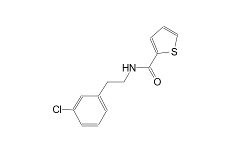 N-[2-(3-chlorophenyl)ethyl]-2-thiophenecarboxamide