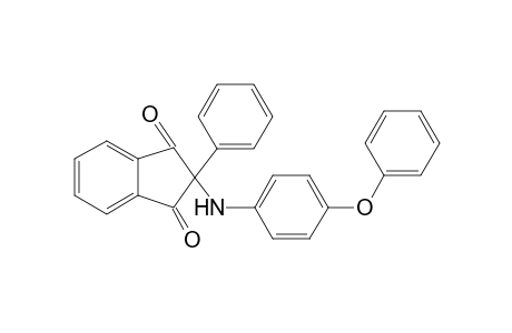 2-(4-phenoxyanilino)-2-phenyl-indane-1,3-dione