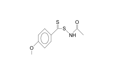 N-Acetyl-S-(4-methoxy-thiobenzoyl)-thiohydroxylamine