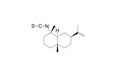 (1R,5R,6R,8R)-DEC-[4.4.0]-ANE-1,5-DIMETHYL-8-(1'-METHYLETHENYL)-5-ISOTHIOCYANATE