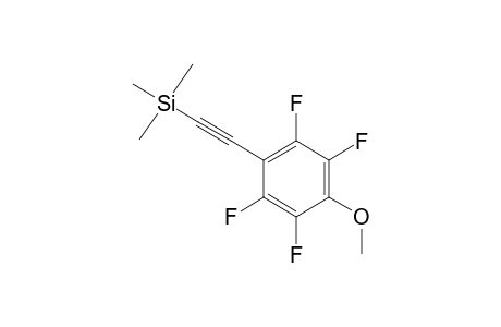 1-(4-METHOXY-2,3,5,6-TETRAFLUOROPHENYL)-2-(TRIMETHYLSILYL)-ETHYNE