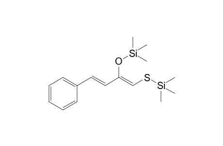 Trimethyl-[(1Z,3E)-4-phenyl-2-trimethylsilyloxy-buta-1,3-dienyl]sulfanyl-silane