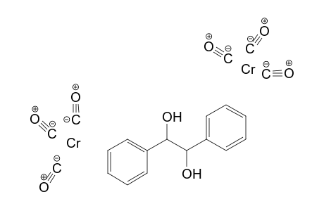 1,2-Bis[tricarbonyl(benzyl)chromium]-1,2-dihydroxyethane complex