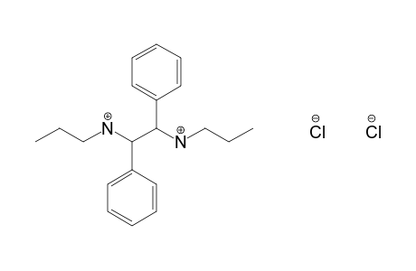 1,2-DIPHENYL-N,N'-DIPROPYLETHYLENEDIAMINE, DIHYDROCHLORIDE