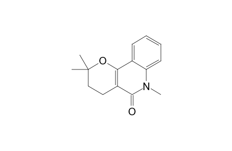 2,2,6-Trimethyl-2,3,4,6-tetrahydro-5H-pyrano[3,2-c]quinolin-5-one