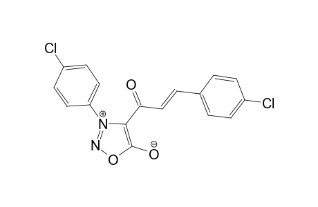 3-(4-Chlorophenyl)-1-[3-(4-chlorophenyl)sydnon-4-yl]prop-2-en-1-one