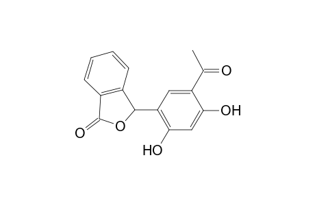 3-(5-Acetyl-2,4-dihydroxy-phenyl)-3H-isobenzofuran-1-one