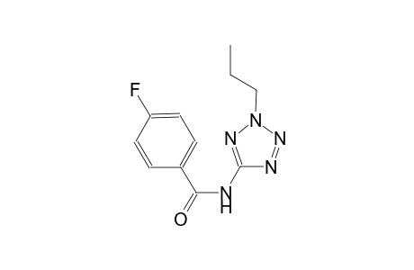 4-fluoro-N-(2-propyl-2H-tetraazol-5-yl)benzamide