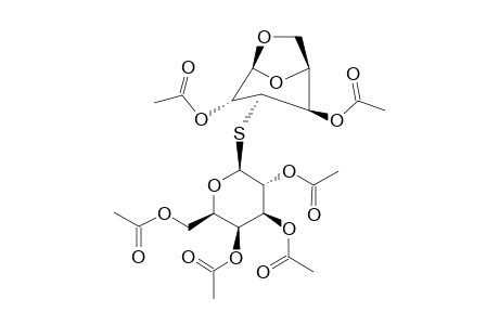 4-O-ACETYL-1,6-ANHYDRO-3-S-(2,3,4,6-TETRA-O-ACETYL-3-THIO-BETA-GALACTOPYRANOSYL)-BETA-D-ALLO-HEXOPYRANOSE