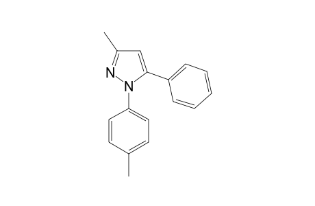 3-methyl-1-(4-methylphenyl)-5-phenylpyrazole