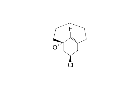 9-CHLORO-11-FLUORO-7-HYDROXY-BICYCLO-[5.3.1]-UNDEC-1(11)-ENE