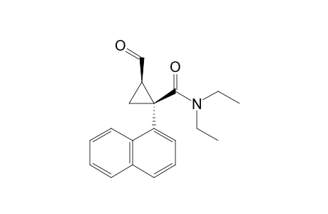 (1S,2R)-1-(1-NAPHTHYL)-2-FORMYL-N,N-DIETHYLCYCLOPROPANECARBOXAMIDE