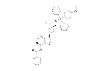 3-BETA-[6-(BENZOYLAMINO)-9H-PURIN-9-YL]-1-BETA-[(METHOXYTRITYLOXY)-METHYL]-CYCLOBUTANE-1-ALPHA-METHANOL