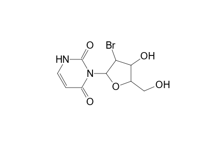 N-(2-bromo-3-hydroxy-4-hydroxymethyl-5-oxacyclopentanyl)-1,3-diaza-2,4-dioxo-5-cyclohexene