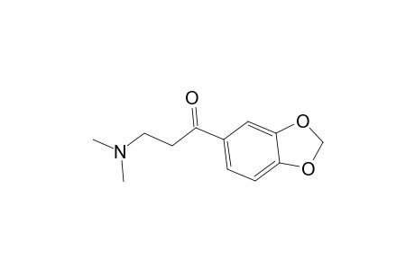 1-Propanone, 1-(1,3-benzodioxol-5-yl)-3-(dimethylamino)-