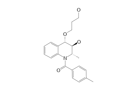 3-HYDROXY-4-(3-HYDROXYPROPOXY)-2-METHYL-1-PARA-TOLUOYL-1,2,3,4-TETRAHYDROQUINOLINE