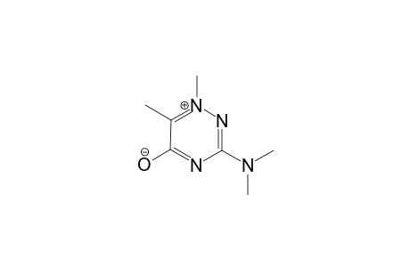 3-DIMETHYLAMINO-1,6-DIMETHYL-1,2,4-TRIAZINIUM-5-OLATE