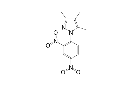 1-(2',4'-DINITROPHENYL)-3,4,5-TRIMETHYL-PYRAZOLE