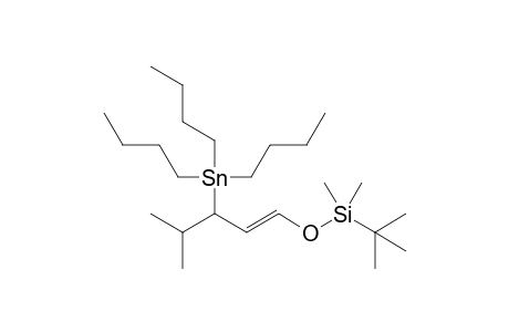 1-[(t-Butyldimethylsilyl)oxy]-3-(tributylstannyl)-4-methylpent-1-ene