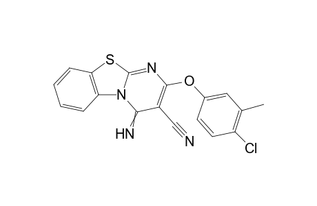 3-Cyano-4-imino-2-(4'-chloro-3'-methylphenoxy)-4H-pyrimido[2,1-b][1,3]benzothiazole