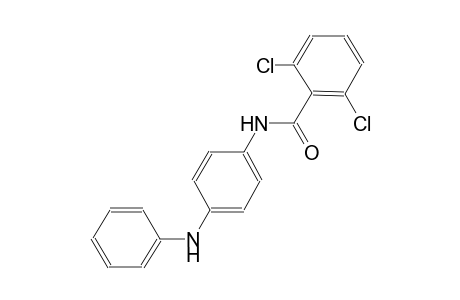 N-(4-anilinophenyl)-2,6-dichlorobenzamide