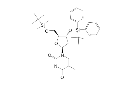 5'-O-(TERT.-BUTYLDIMETHYLSILYL)-3'-O-(TERT.-BUTYLDIPHENYLSILYL)-THYMIDINE