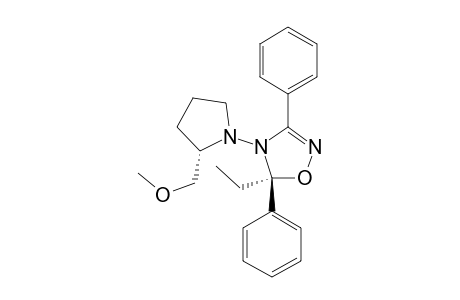 (2'S,5S)-(-)-5-ETHYL-4-[2-(METHOXYMETHYL)-TETRAHYDRO-1H-1-PYRROLYL]-3,5-DIPHENYL-4,5-DIHYDRO-1,2,4-OXADIAZOLE