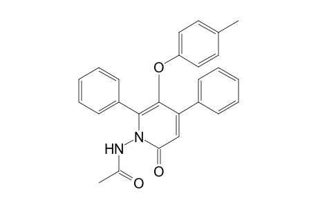 N-[1,2-dihydro-4,6-diphenyl-2-oxo-5-(p-tolyloxy)-1-pyridyl]acetamide