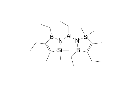 (ethyl)bis(4,5-diethyl-2,5-dihydro-2,2,3-trimethyl-1,2,5-azasilaborolyl)aluminium